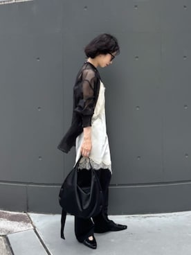 russetさん(レディース・159cm)の夏コーディネート