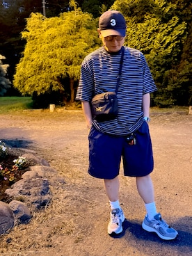 「ARC'TERYX（アークテリクス）のアイテム」を使った、ojishu.mlmさん（メンズ・170cm）の夏コーディネート