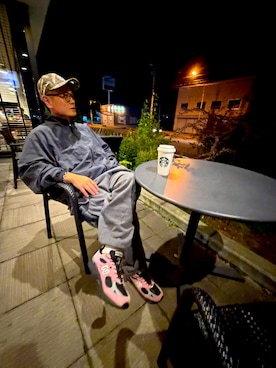「SEE SEE（シーシー）のアイテム」を使った、ojishu.mlmさん（メンズ・170cm）の秋コーディネート
