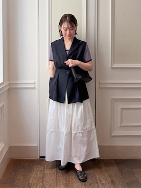 KitaguchTOMORROWLANDさん（レディース・158cm）の夏コーディネート