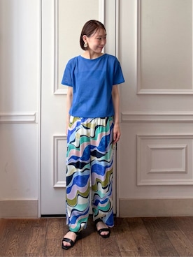 KitaguchTOMORROWLANDさん(レディース・158cm)の夏コーディネート