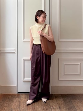 「DES PRES（デ・プレ）のアイテム」を使った、KitaguchTOMORROWLANDさん（レディース・158cm）の夏コーディネート