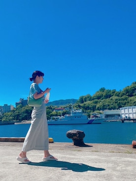kazusaさん（レディース・155cm）の夏コーディネート