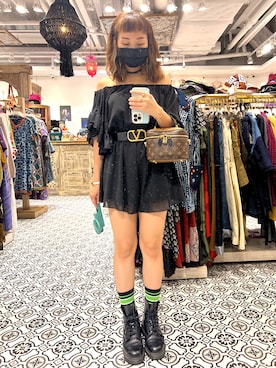 「国潮」｜つばめさん（レディース・163cm）の夏コーディネート