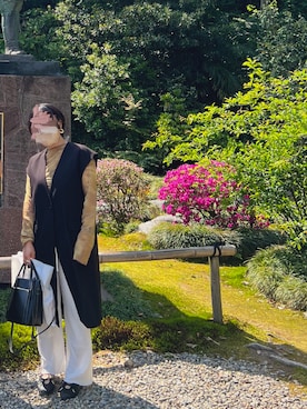 「ごきげんウィーク」｜「アイテム（その他トップス）」を使った、aさん（レディース・150cm）の春コーディネート
