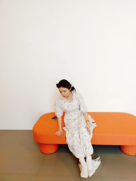 「NET（ネット）のアイテム」を使った、Joyさん（レディース・156cm）の夏コーディネート