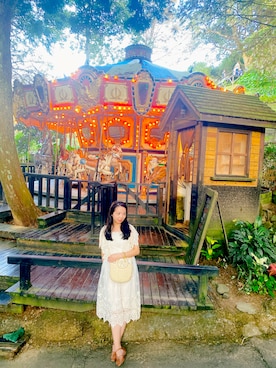 「NET（ネット）のアイテム（ワンピース/ドレス）」を使った、Joyさん（レディース・156cm）の秋コーディネート