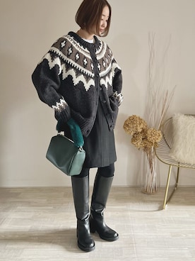 陽さん（レディース・156cm）の秋コーディネート