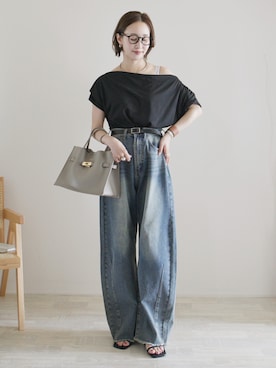 陽さん(レディース・156cm)の夏コーディネート