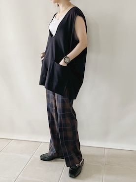 陽さん（レディース・156cm）の秋コーディネート