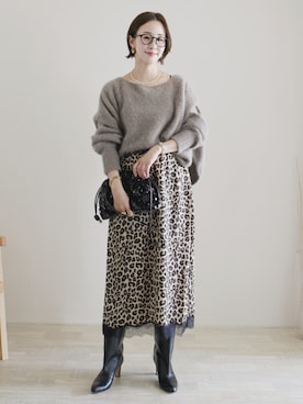 陽さん(レディース・156cm)の秋コーディネート
