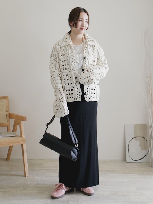 todayful　Crochet Knit Shirts todayful トゥデイフルCrochet Knit Shirts 最終値下