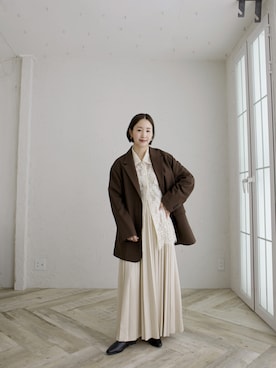 「BEAUTY&YOUTH UNITED ARROWS(ビューティーアンドユースユナイテッドアローズ)のアイテム」を使った、陽さん(レディース・156cm)の秋コーディネート