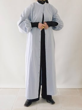 「ECRIRE（エクリール）のアイテム（パンツ）」を使った、陽さん（レディース・156cm）の冬コーディネート
