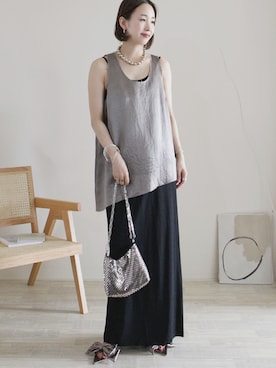 陽さん(レディース・156cm)の夏コーディネート