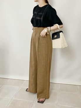 陽さん（レディース・156cm）の夏コーディネート