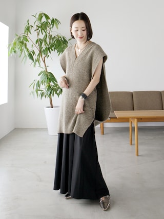 unused ムートンベスト 3 マルジェラ Maison Margielaのベストを使った