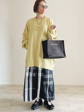 陽さん（レディース・156cm）の春コーディネート