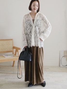 陽さん（レディース・156cm）の秋コーディネート