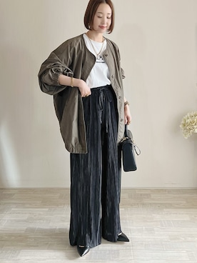 陽さん（レディース・156cm）の春コーディネート