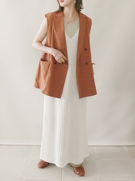 陽さん（レディース・156cm）の春コーディネート