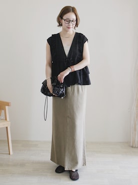 陽さん(レディース・156cm)の夏コーディネート