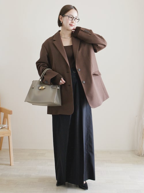 easy care wide rib プルオーバー（ニット/セーター）｜Plage