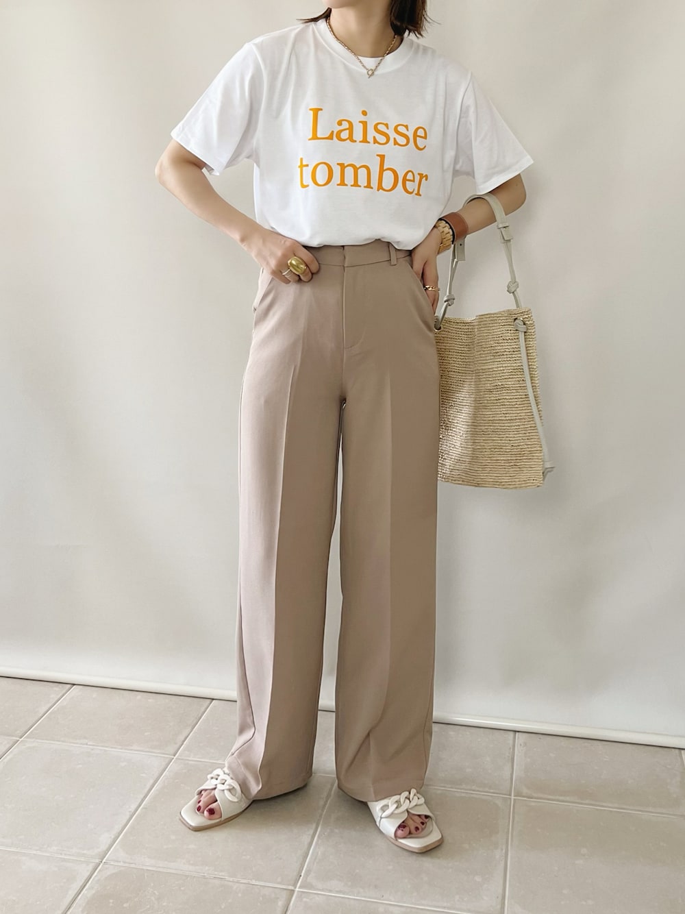 TODAYFUL（トゥデイフル）の「ラフィアショルダーバッグ(2way