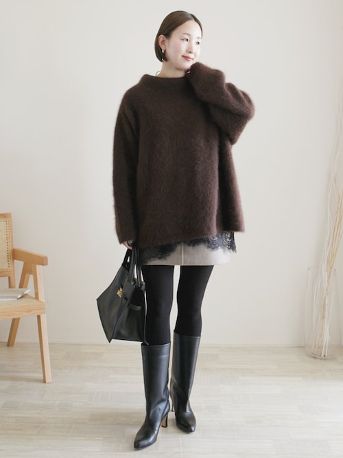 Plage Fur Off Neck ニット Fur Off Neck ニット（ニット／セーター）｜Plage（プラージュ）の通販