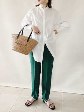 陽さん（レディース・156cm）の春コーディネート