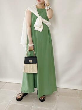 陽さん（レディース・156cm）の夏コーディネート