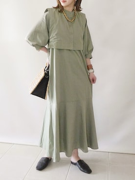 陽さん（レディース・156cm）の春コーディネート