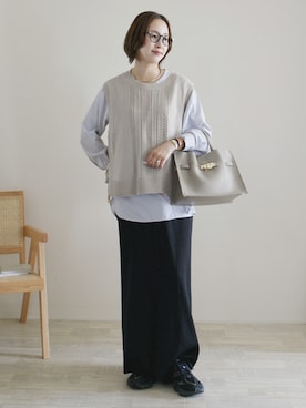 陽さん（レディース・156cm）の春コーディネート