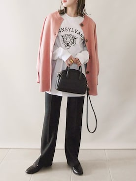 陽さん（レディース・156cm）の春コーディネート