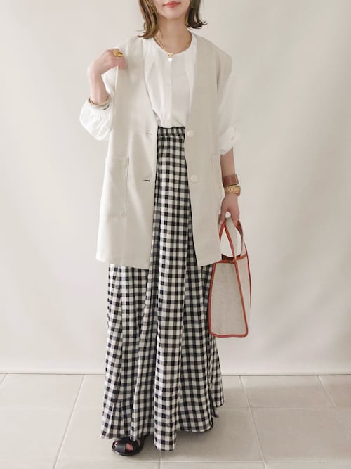 陽さんのベストを使ったコーディネート Zozotown