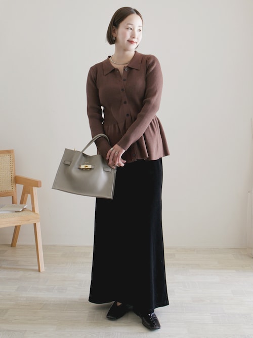 VIOLAd'ORO / TRERO シュリンク クロア トートバッグ M（トートバッグ