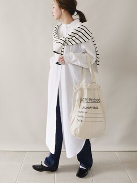 「しまむら（シマムラ）のアイテム（ワンピース/ドレス）」を使った、陽さん（レディース・156cm）の冬コーディネート