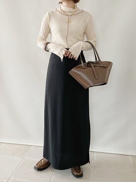 陽さん（レディース・156cm）の秋コーディネート