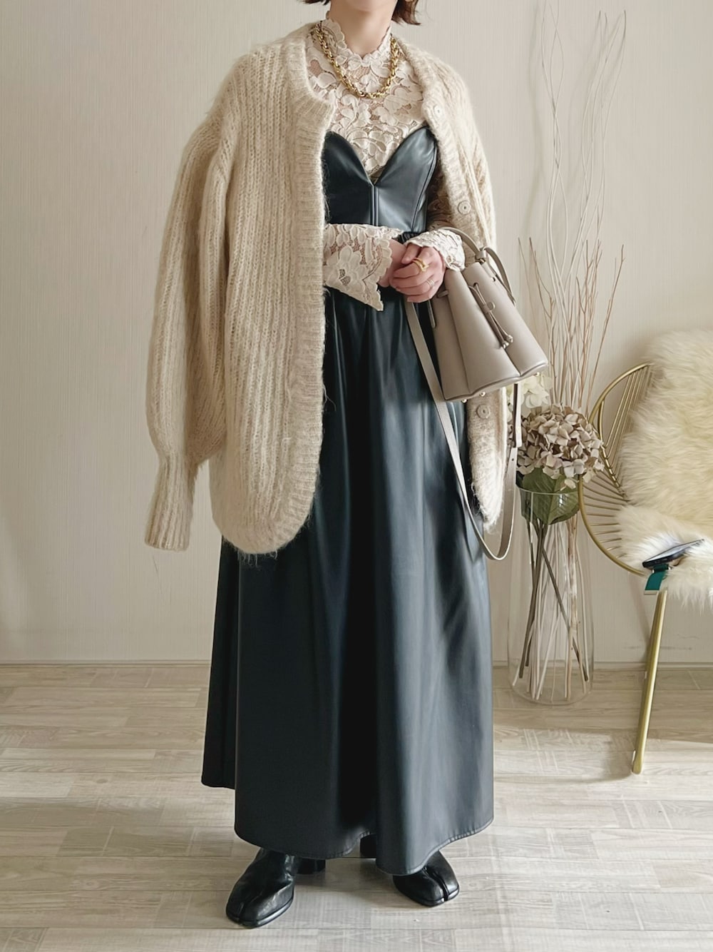 CLANE（クラネ）の「VINTAGE LACE TOPS（Tシャツ/カットソー
