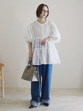 陽さん(レディース・156cm)の春コーディネート