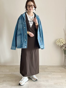 陽さん（レディース・156cm）の春コーディネート