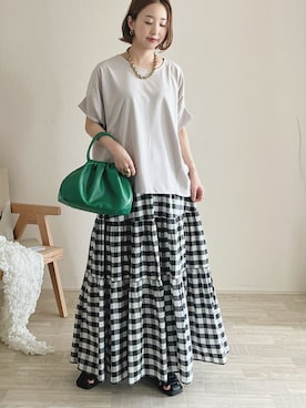 陽さん(レディース・156cm)の夏コーディネート