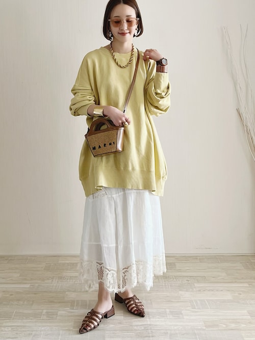 新品タグ付✨イエナ chere iena solstiss レースラミースカート セール】chere iena solstiss レースラミースカート（スカート）｜IENA