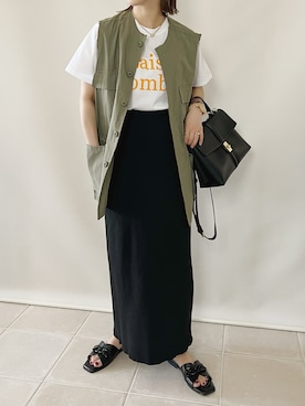 陽さん（レディース・156cm）の夏コーディネート