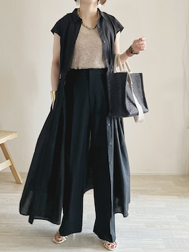 「URBAN RESEARCH Sonny Label（アーバンリサーチサニーレーベル）のアイテム（ワンピース/ドレス）」を使った、陽さん（レディース・156cm）の春コーディネート