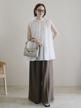 陽さん(レディース・156cm)の夏コーディネート