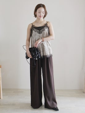陽さん(レディース・156cm)の秋コーディネート