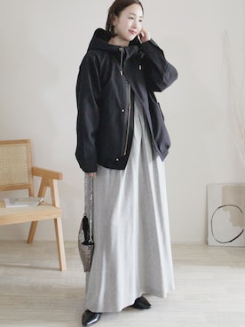 陽さん(レディース・156cm)の秋コーディネート