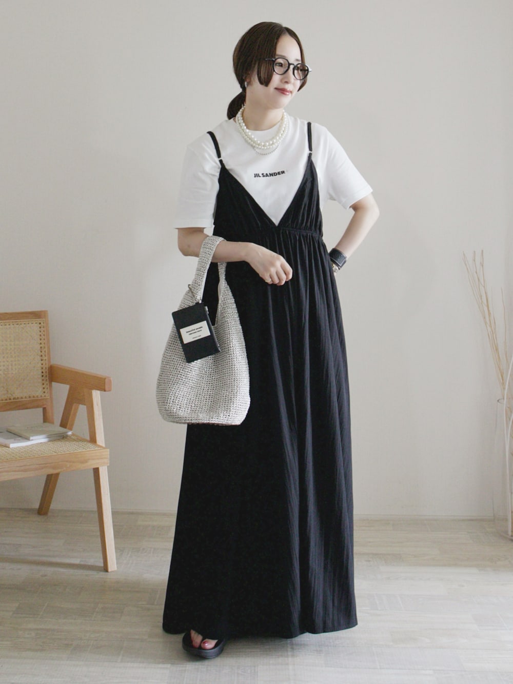 JIL SANDER Tシャツ・カットソー ベージュ 4104824S0056 ジルサンダー Jil Sander JIL SANDER Tシャツ J02GC0001 J20215