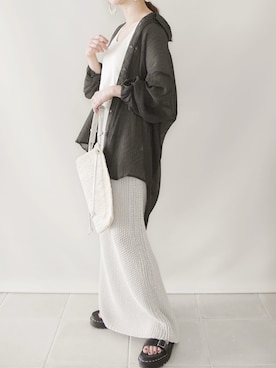 陽さん（レディース・156cm）の夏コーディネート